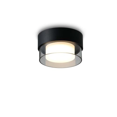 LBL298-BK 10 watt round black IP65 bathroom ceiling light