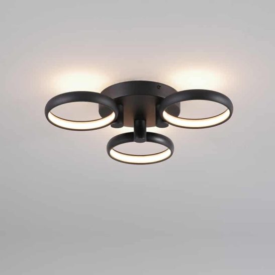 LBL139-BK 18 watt black dimmable LED ceiling light