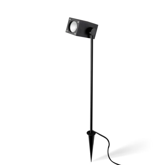 LFL028-IN220 6 watt tall black LED adjustable spike light