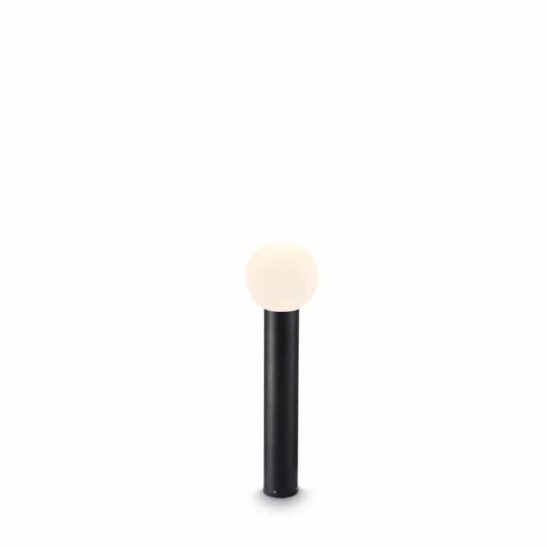 6 Watt 470mm Tall Black LED Bollard Light