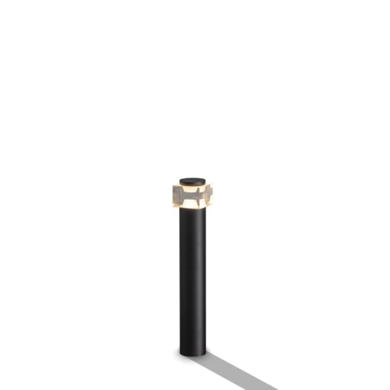 LFL066 6 watt black LED bollard light fitting
