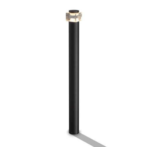 LFL068 6 watt black LED bollard light fitting