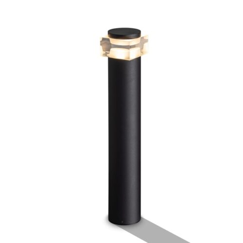 LFL071 9 watt 628mm tall black LED bollard light