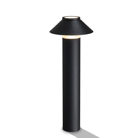 LFL077 9 watt 666mm tale black led bollard light