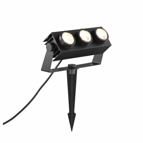 LSP254 36 watt black outdoor LED spike light