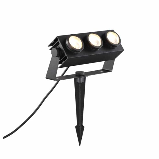 LSP254 36 watt black outdoor LED spike light