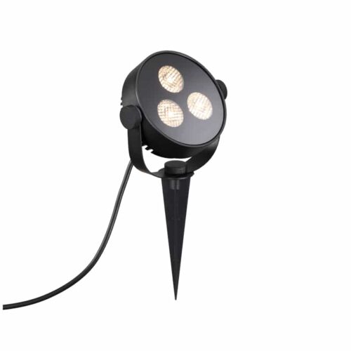 LSP272 18 watt black LED garden spike light