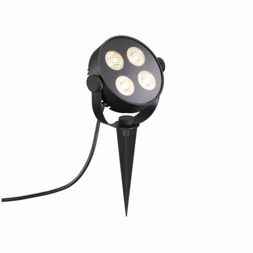 LSP273 24 watt black outdoor LED stake spotlight