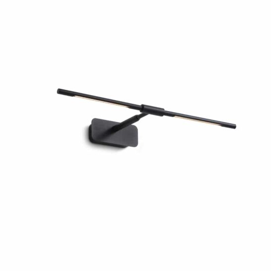 LWA505-BK 4 watt black bathroom mirror light
