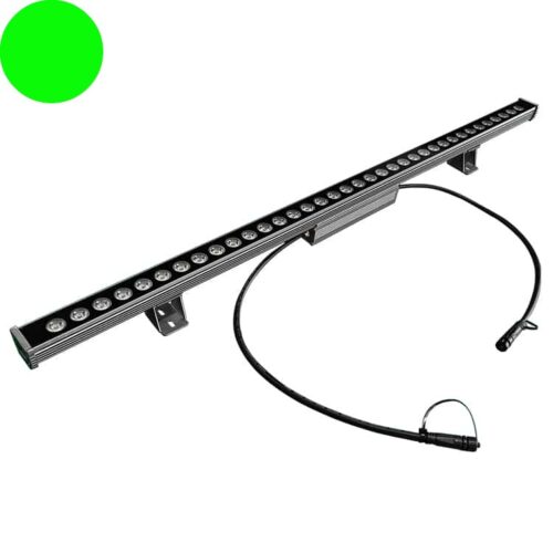YK-WW314G-36W-green IP65 1000mm long outdoor LED wall washer light bar